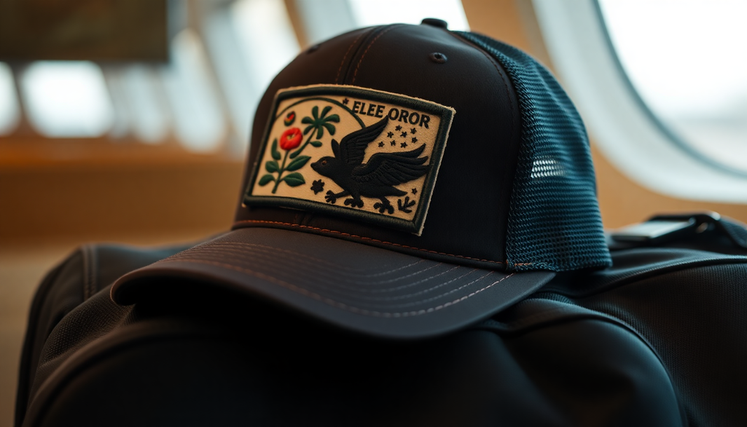 Build a Travel Capsule Around One Luxury Trucker Hat — Styling Premium Patch Hats from Places | Moments