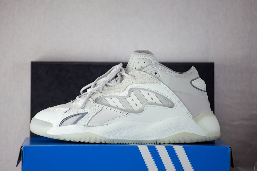 a white and grey shoe